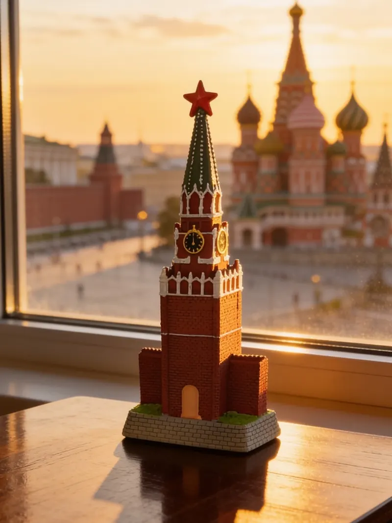 Спасская башня, большая миниатюра