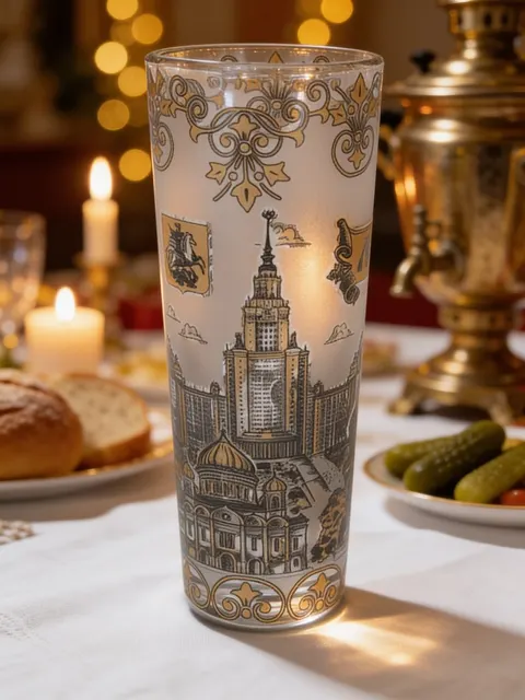 Стопка «Москва», золотая