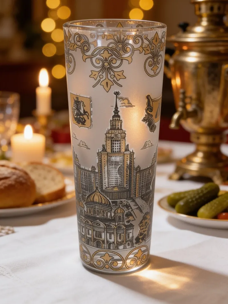 Стопка «Москва», золотая