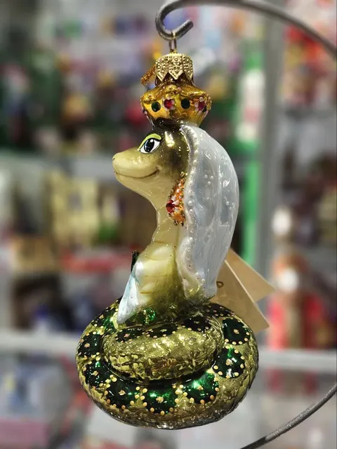 Ёлочная игрушка «Змея Богатея»